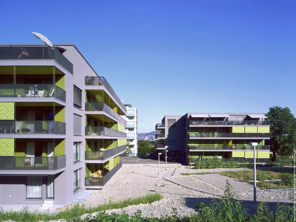 Überbauung Hegianwandweg, 5 MFH / 76 Wohnungen, Bild 2 von 3